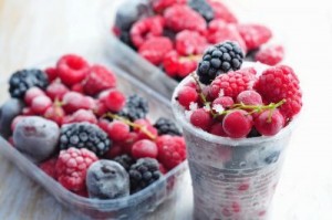 frozen grapes & berries image